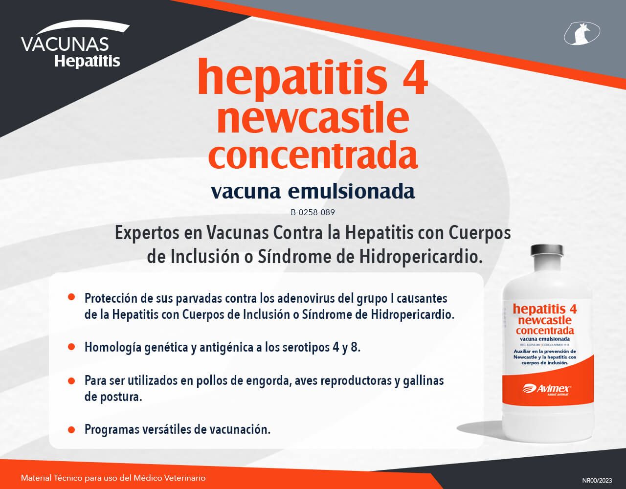 hepatitis 4 newcastle concentrada